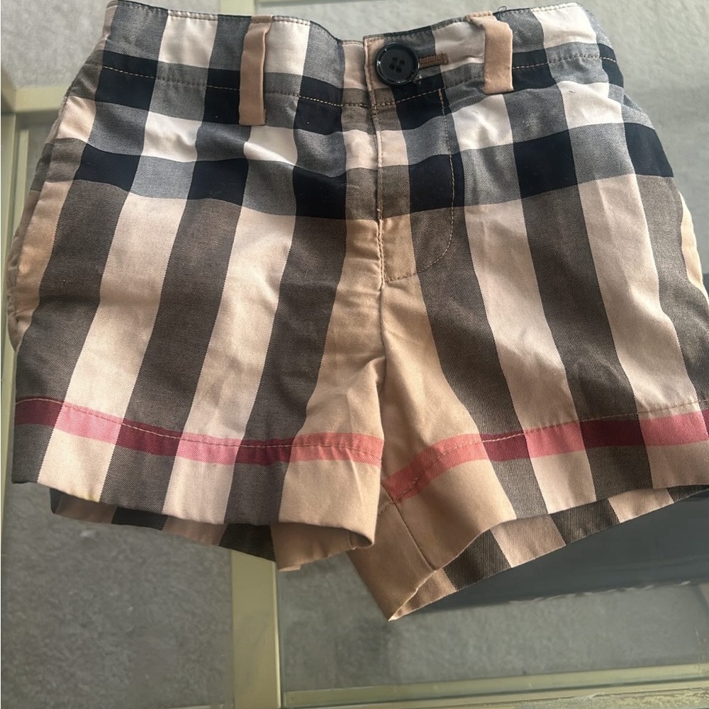 Burberry baby shorts